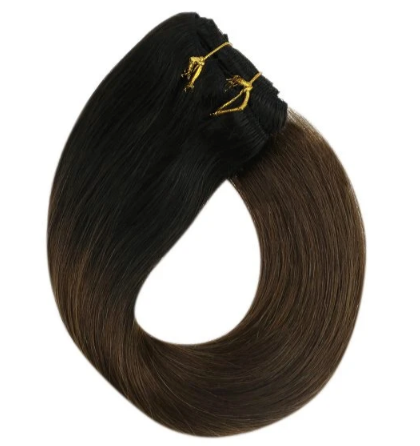 #T1/4 Balayage Clip in Extensions