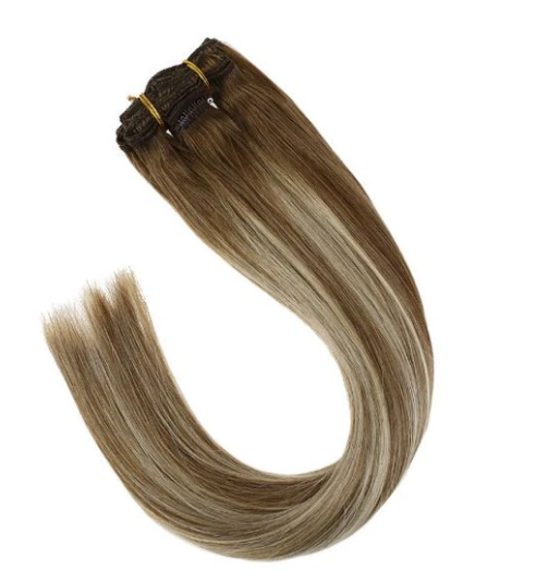 #8/22/8 Balayage Clip In Extensions