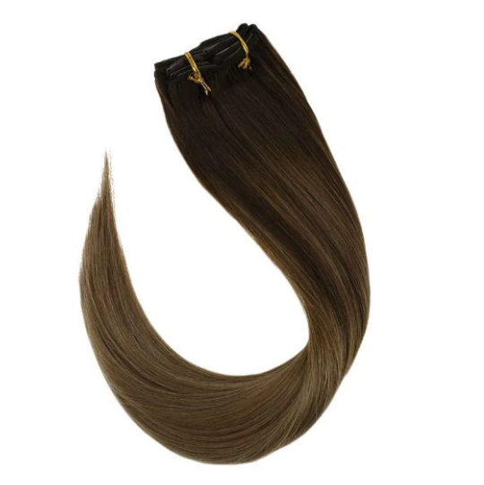 #4/10/16 Balayage Clip In Extensions