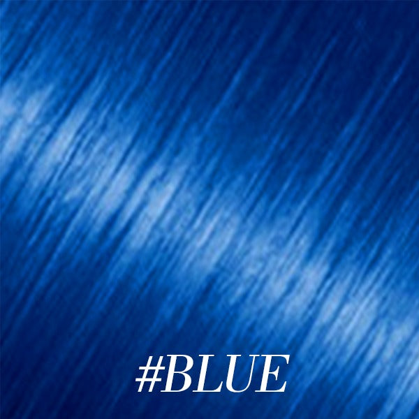 #ElectricBlue Tape In Solid Colour Extensions