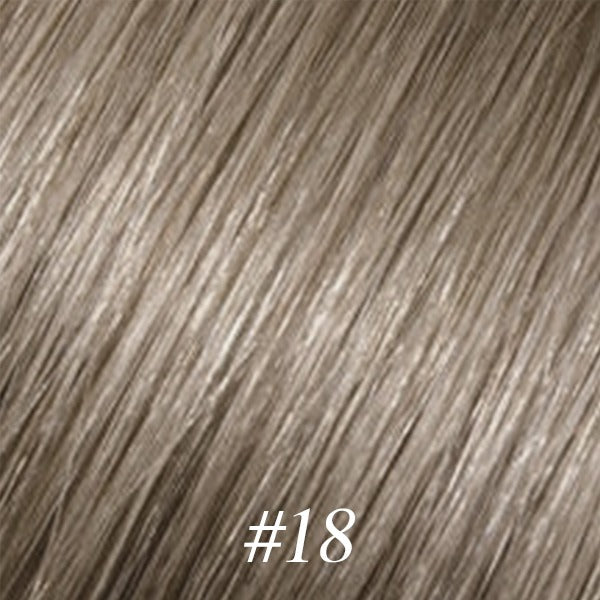 #18 Cool Toned Blonde Tape In Solid Colour Extensions