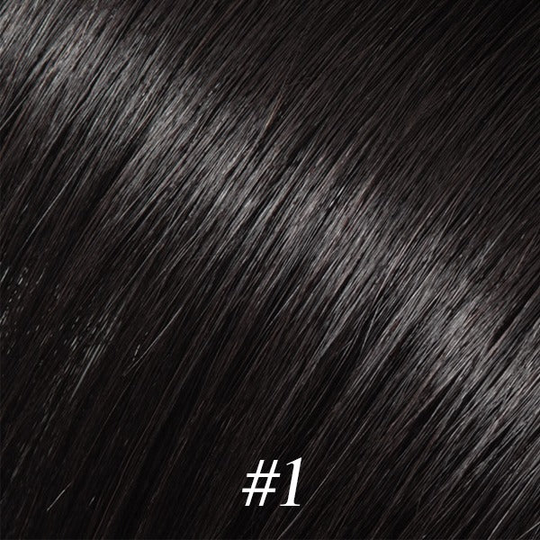 #1 Black Seamless Clip In Extensions