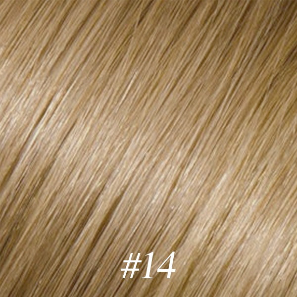 #14 Oat Blonde Tape In Solid Colour Extensions