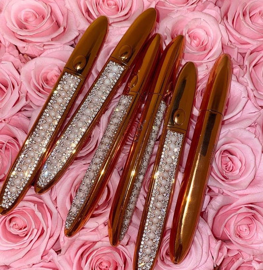 2 in 1 Eyeliner Glue Pen Rose Gold Pearls