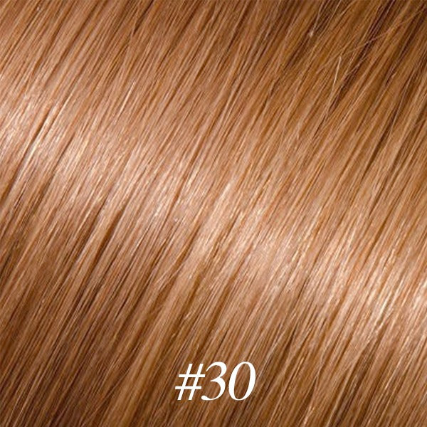#30 Copper Seamless Clip In Extensions